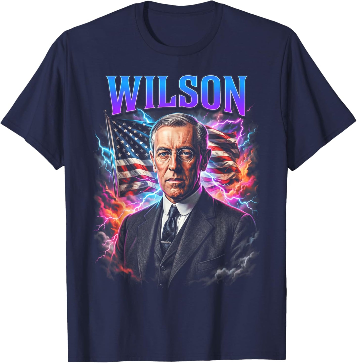 Woodrow Wilson T-Shirt - T-Shirt | Navy