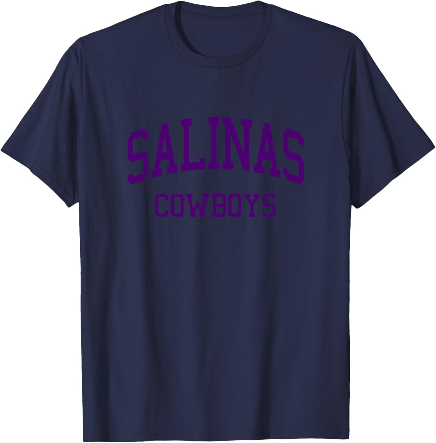 Salinas High School HS Salinas CA Retro T-Shirt - T-Shirt | Navy