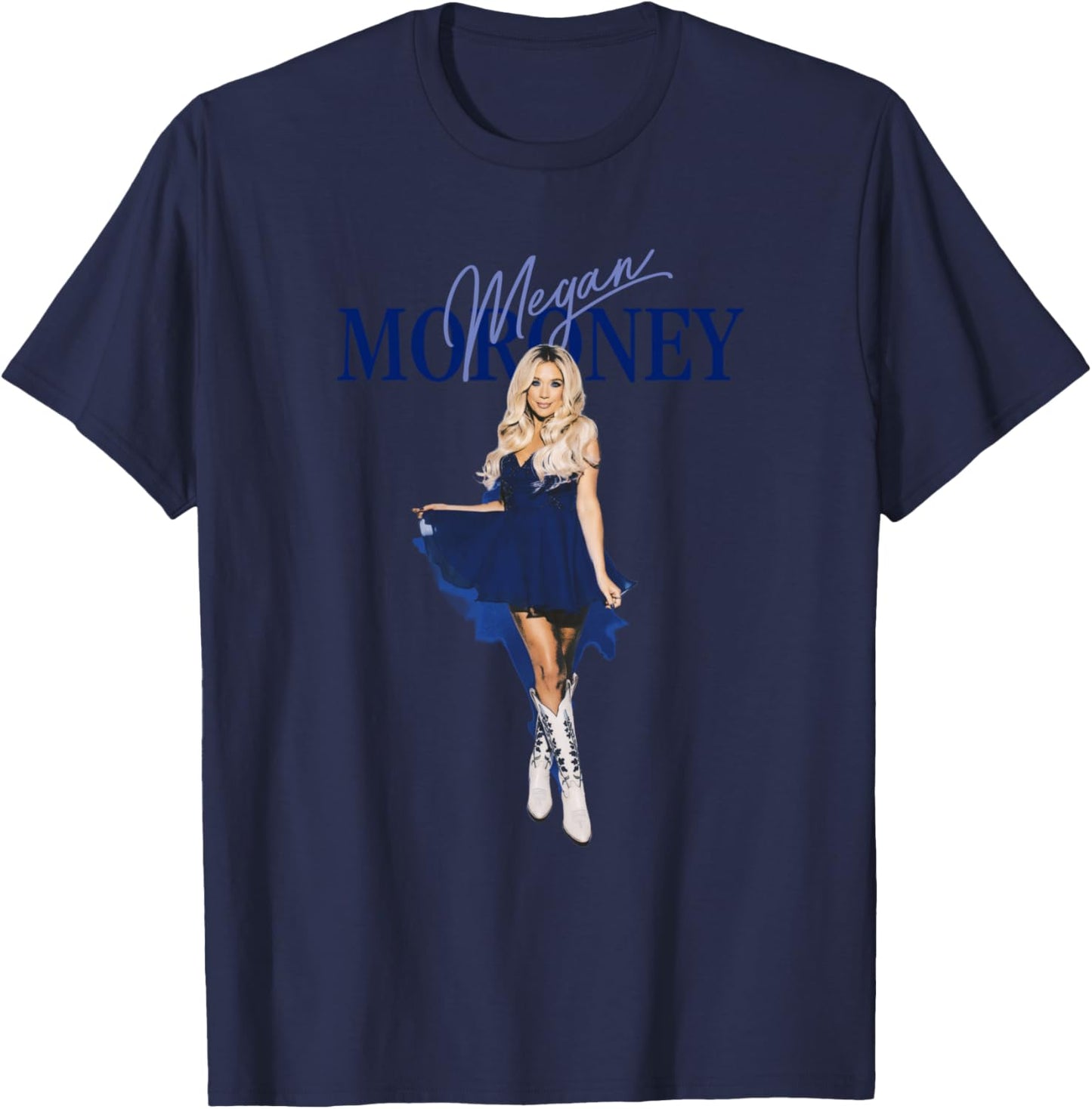 Megan Moroney Am I Okay Dress T-Shirt - T-Shirt | Navy