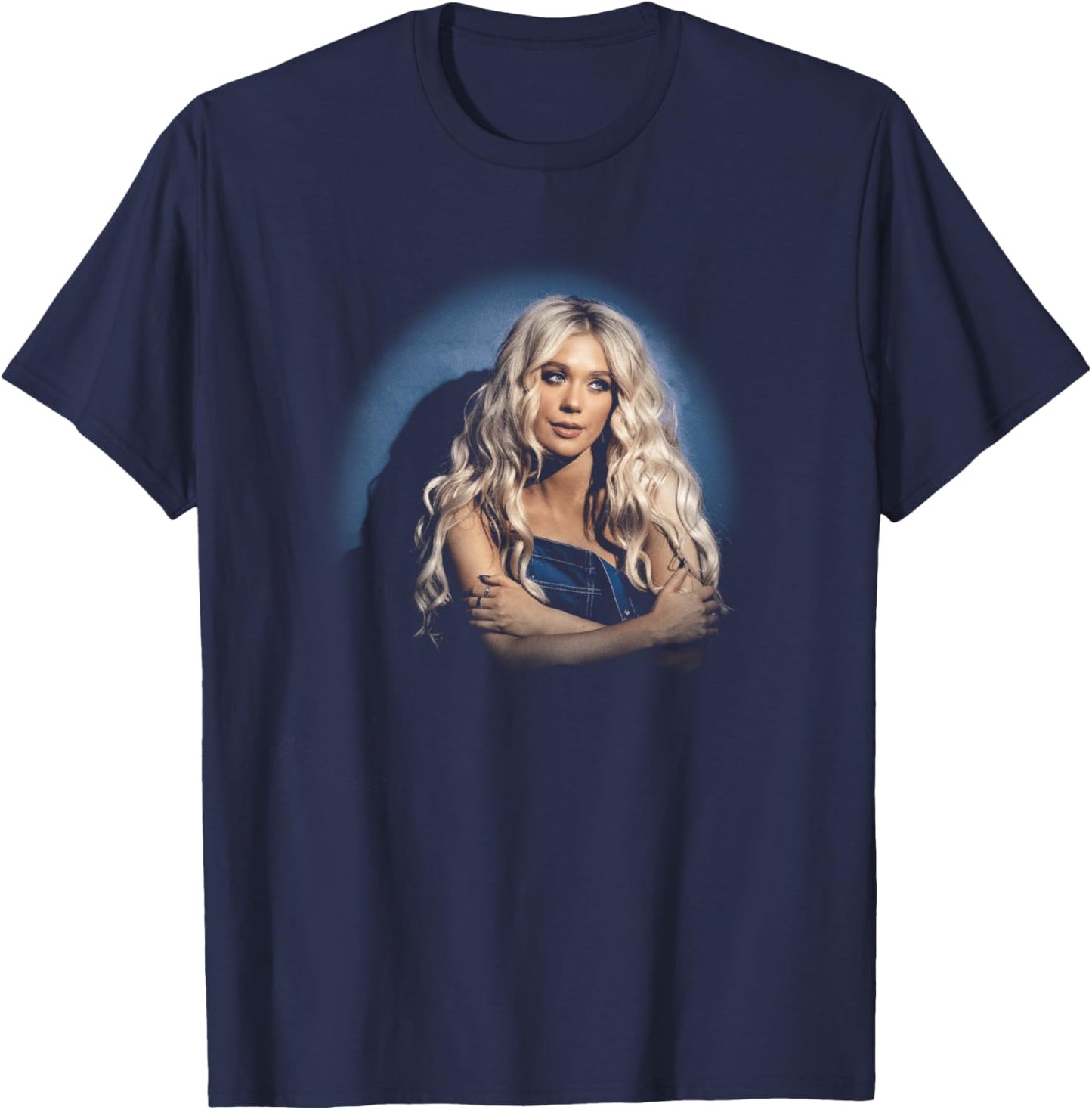 Megan Moroney Am I Okay Spotlight T-Shirt - T-Shirt | Navy
