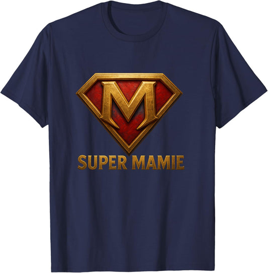 Super Granny – Daily Heroine T-Shirt - T-Shirt | Navy