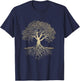 Arbre de Vie Manche Longue T-Shirt - T-Shirt | Navy