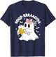 Boo-racha Funny Halloween Ghost Beer Design Borracha Funny T-Shirt - T-Shirt | Navy