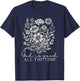 God Is Good All The Time Vintage Boho Floral Christian Jesus T-Shirt - T-Shirt | Navy