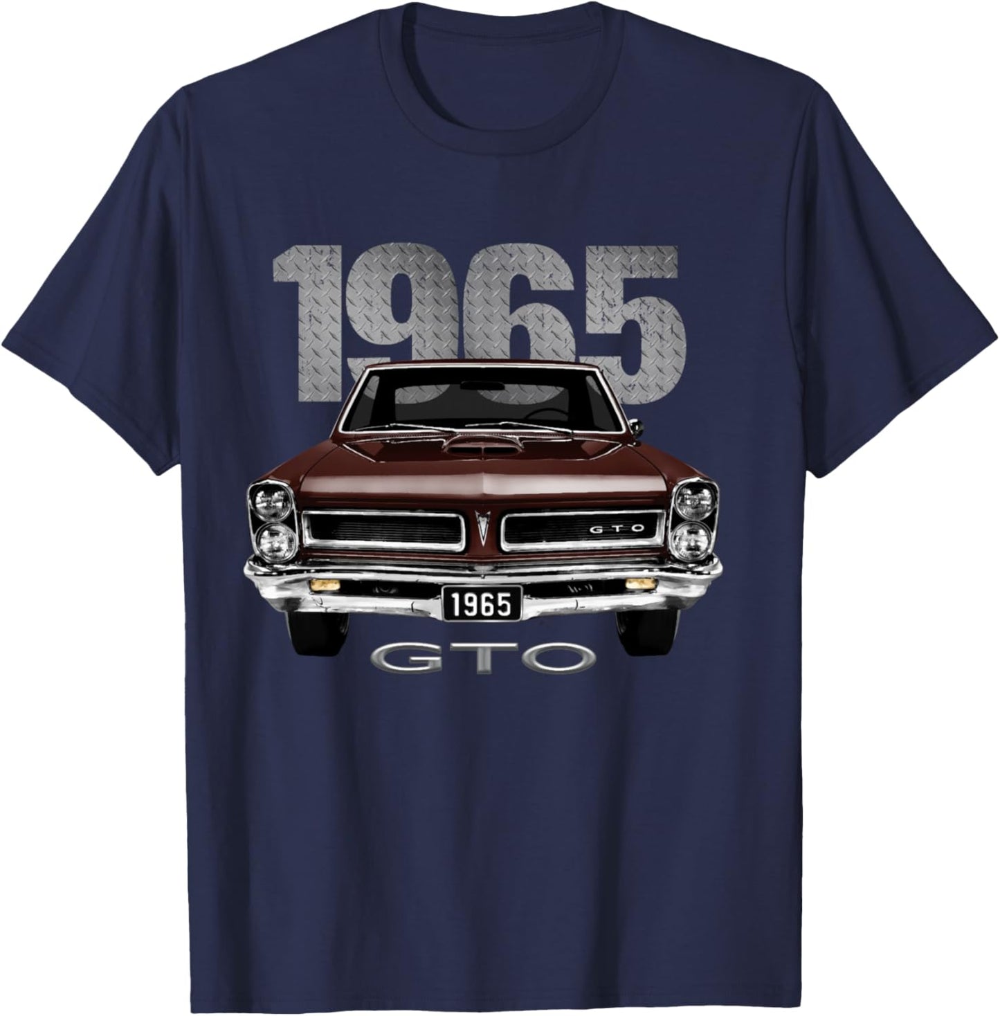 1965 GTO vintage cars classic T-Shirt - T-Shirt | Navy