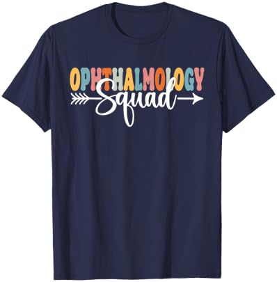 Ophthalmology Squad Back To School Teachers Students Women T-Shirt - T-Shirt | Navy