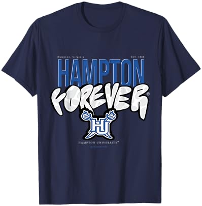 The Yard Essentials - Hampton University - Forever T-Shirt - T-Shirt | Navy