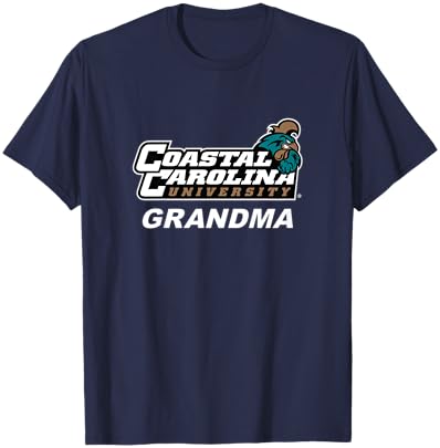 Coastal Carolina University CCU Grandma T-Shirt - T-Shirt | Navy