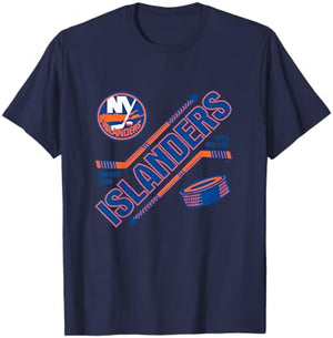 New York Islanders Force Gray Officially Licensed T-Shirt - T-Shirt | Navy