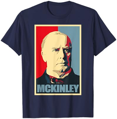 President William Mckinley T-Shirt - T-Shirt | Navy