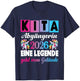 Kita Abgängerin 2026 Eine Legende Verlässt Das Kita Gelände T-Shirt - T-Shirt | Navy