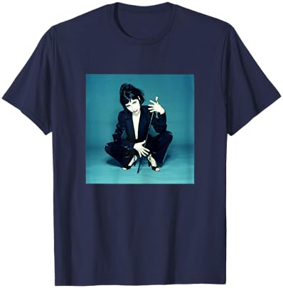 PJ Harvey Magazine Photo Shoot By Simon Fowler T-Shirt - T-Shirt | Navy