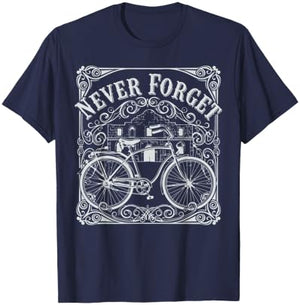 Bicycle Alamo - Souvenir T-Shirt - T-Shirt | Navy