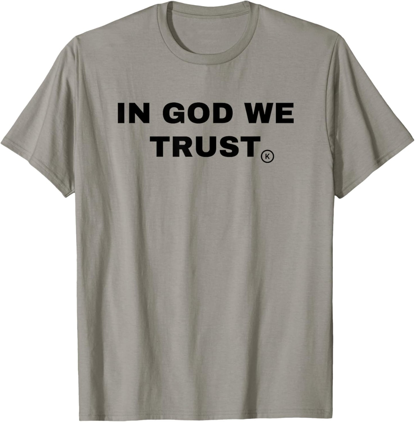 In God We Trust 3 | Bold Statement T-Shirt - T-Shirt | Sand