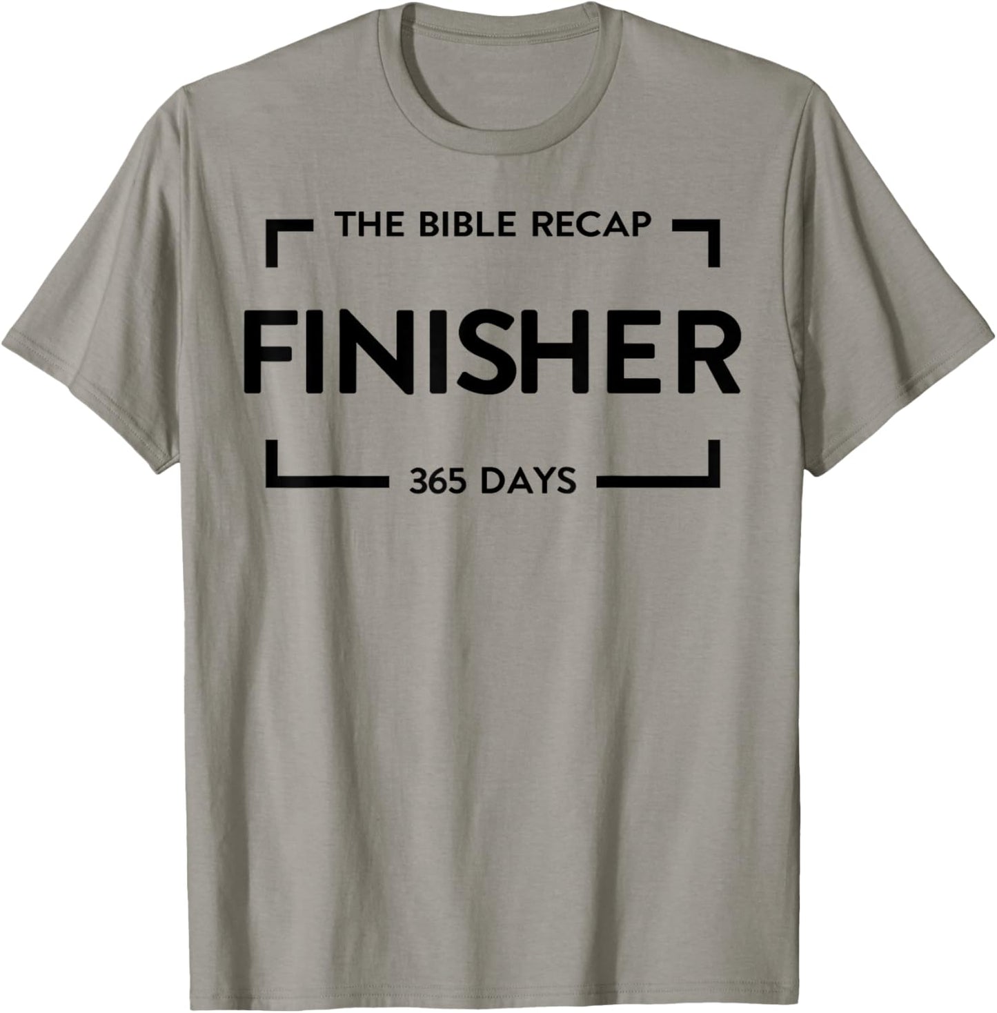 The Bible Recap Finisher 365 Days T-Shirt - T-Shirt | Sand