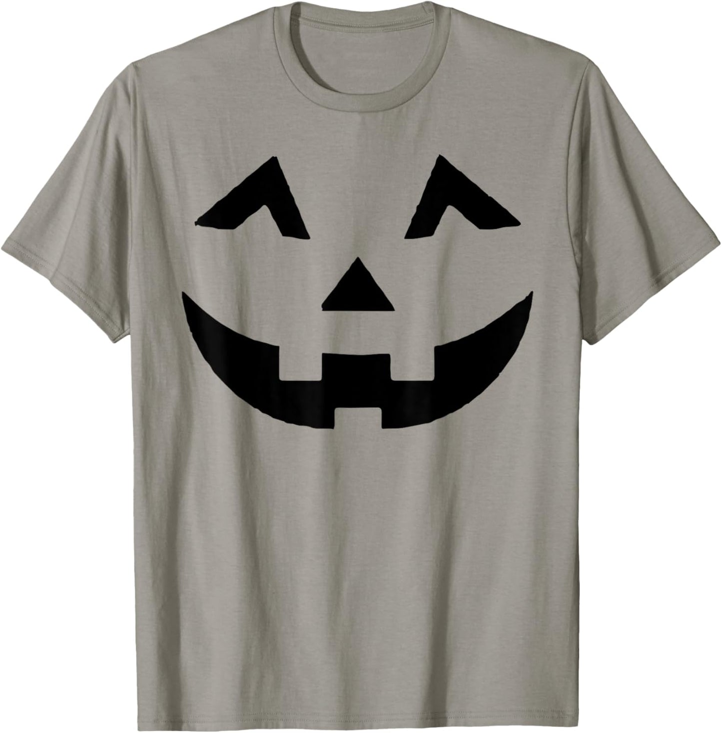 Jack O Lantern Face Pumpkin Eyelashes Hallowen Costume Funny T-Shirt - T-Shirt | Sand