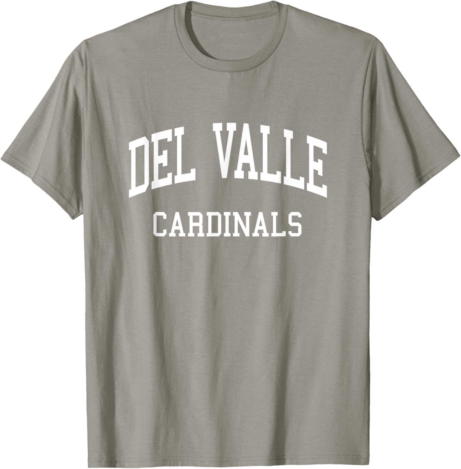 Del Valle High School HS Del Valle TX Retro Sports T-Shirt - T-Shirt | Sand