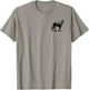 Horse Dad Mom Lover - Monochromatic Haflinger Horse T-Shirt - T-Shirt | Sand