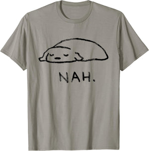 Threadless Fox Shiver Nah. Graphic T-Shirt - T-Shirt | Sand