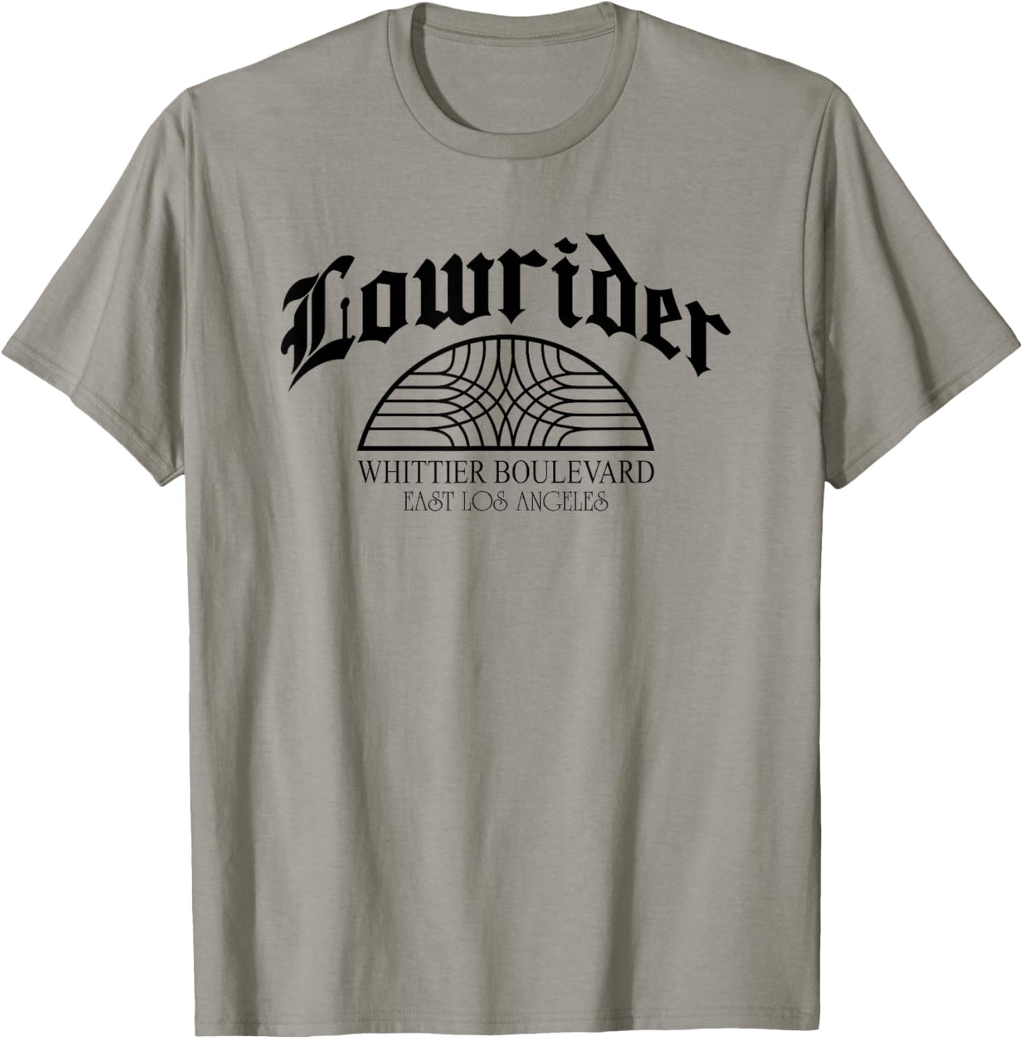 Lowrider Whittier Blvd Sign Retro Cholo Chicano Low Rider T-Shirt - T-Shirt | Sand