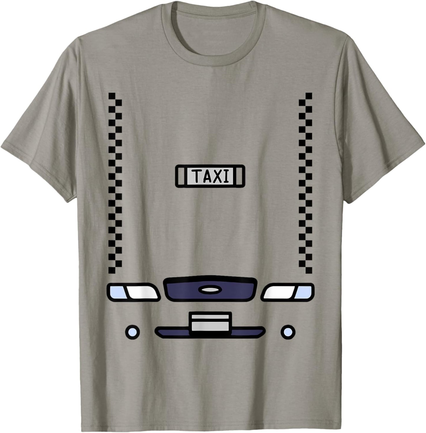 Halloween Budget Costume Yellow Taxi Funny T-Shirt - T-Shirt | Sand