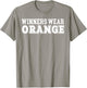 Winners Wear Orange Team Spirit Color War Wear Camp Game T-Shirt - T-Shirt | Sand