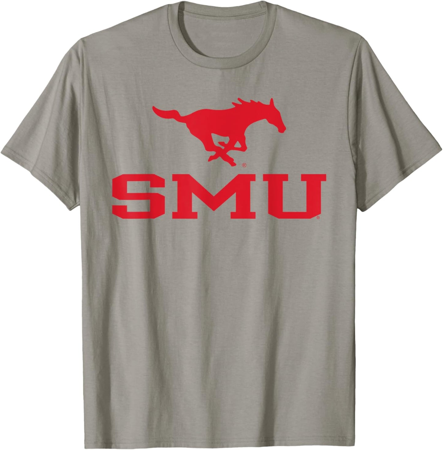 SMU Mustangs Sportsmanship White Officially Licensed T-Shirt - T-Shirt | Sand