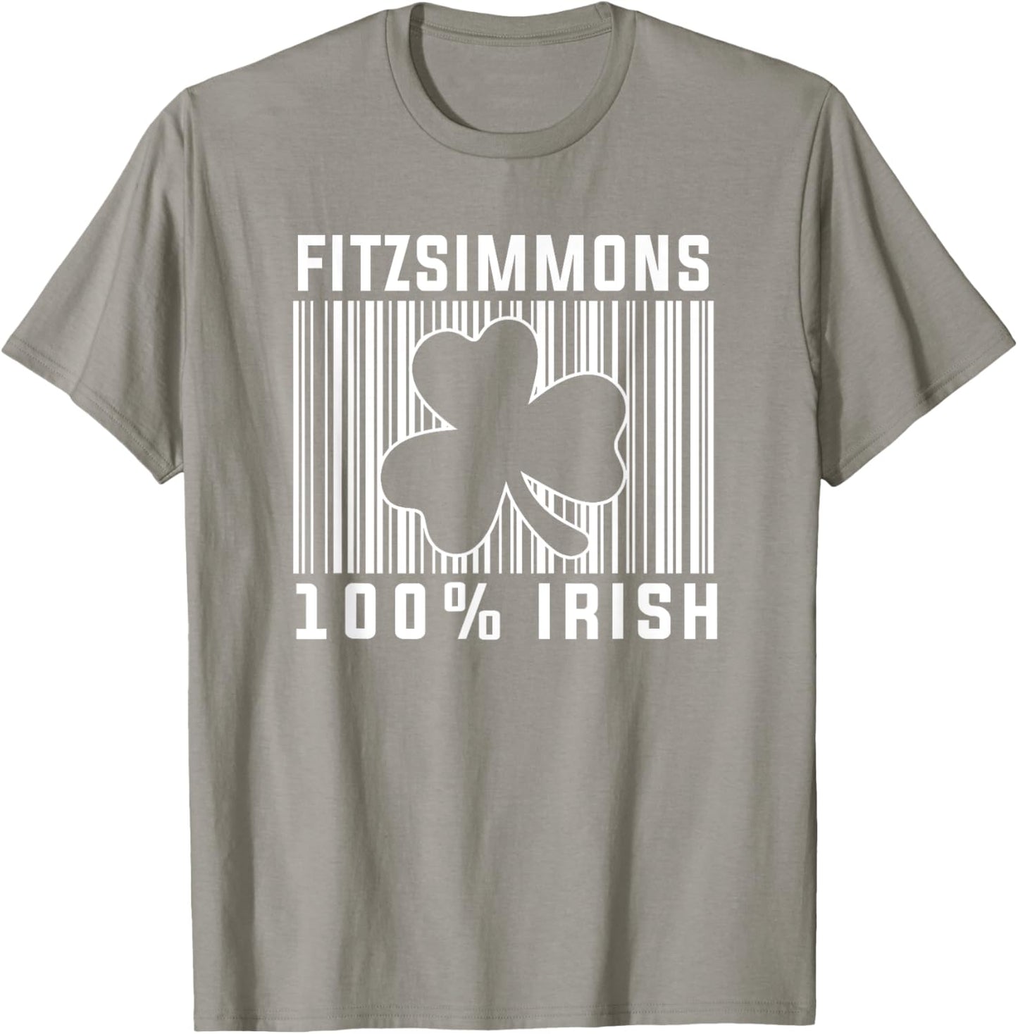 Fitzsimmons Irish Family Name T-Shirt - T-Shirt | Sand