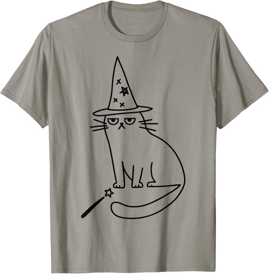 Wizard Cat Meme Funny Halloween Costume Funny Memes Dank Kid T-Shirt - T-Shirt | Sand