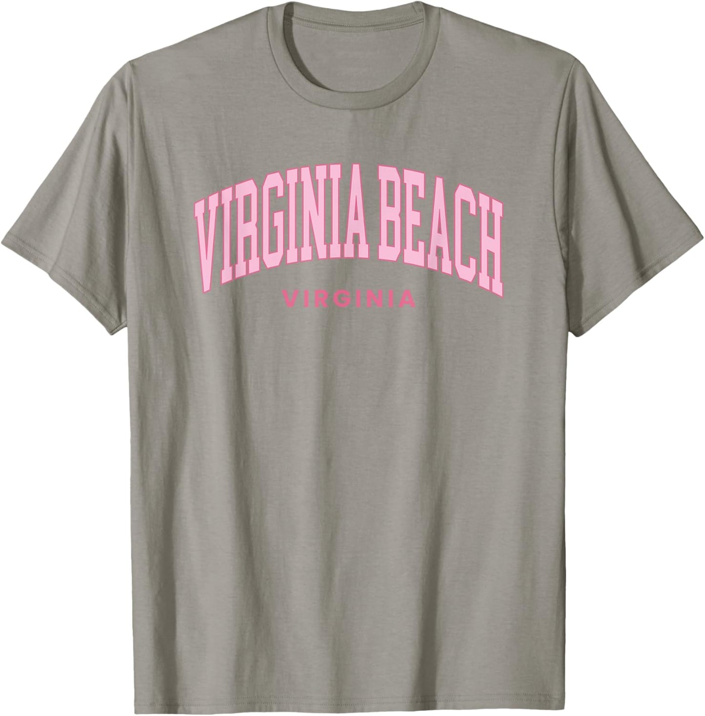 Virginia Beach Virginia Retro Preppy Throwback Girls T-Shirt - T-Shirt | Sand