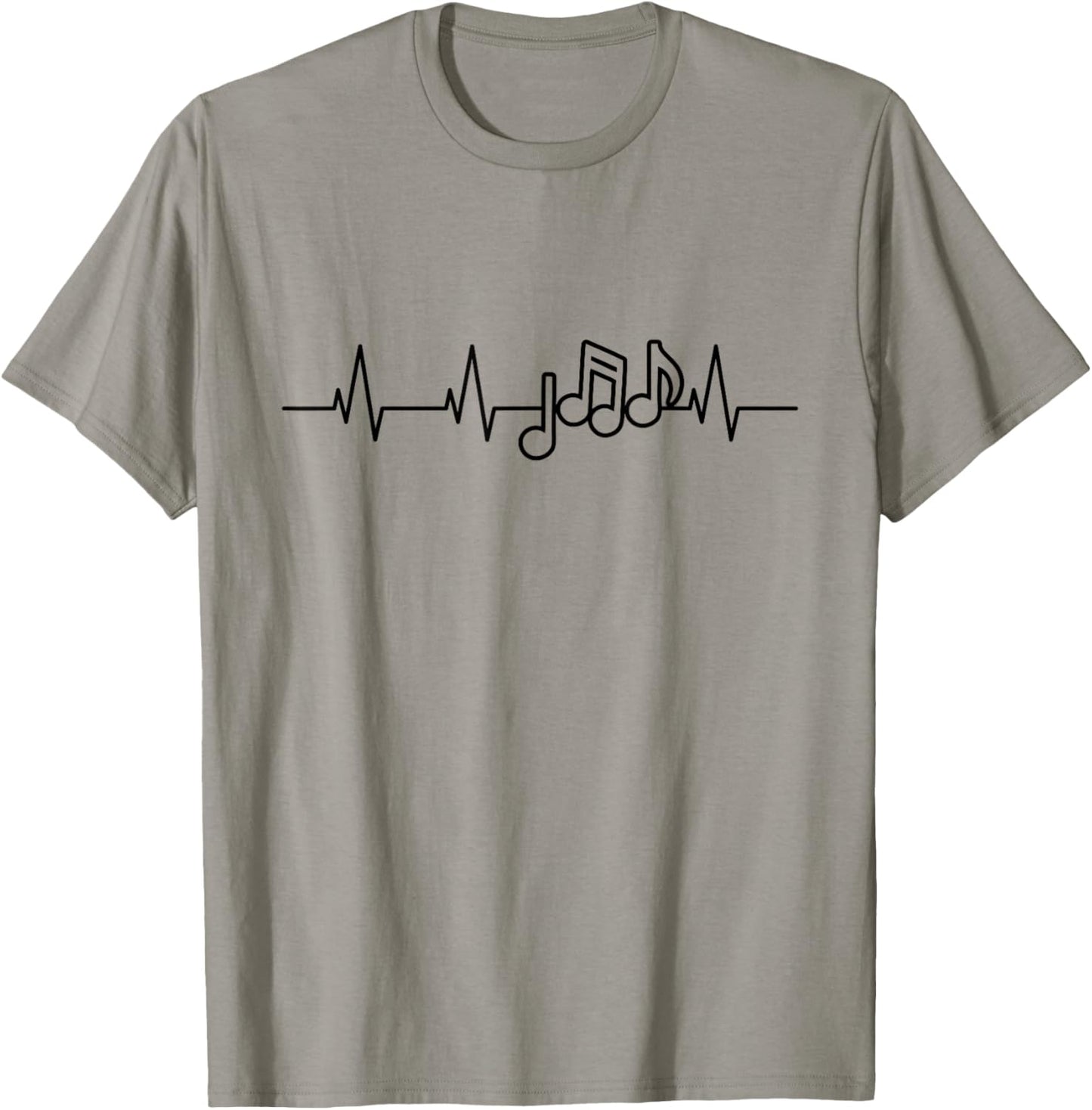 Le cœur du Musicien - J'aime la Musique T-Shirt - T-Shirt | Sand