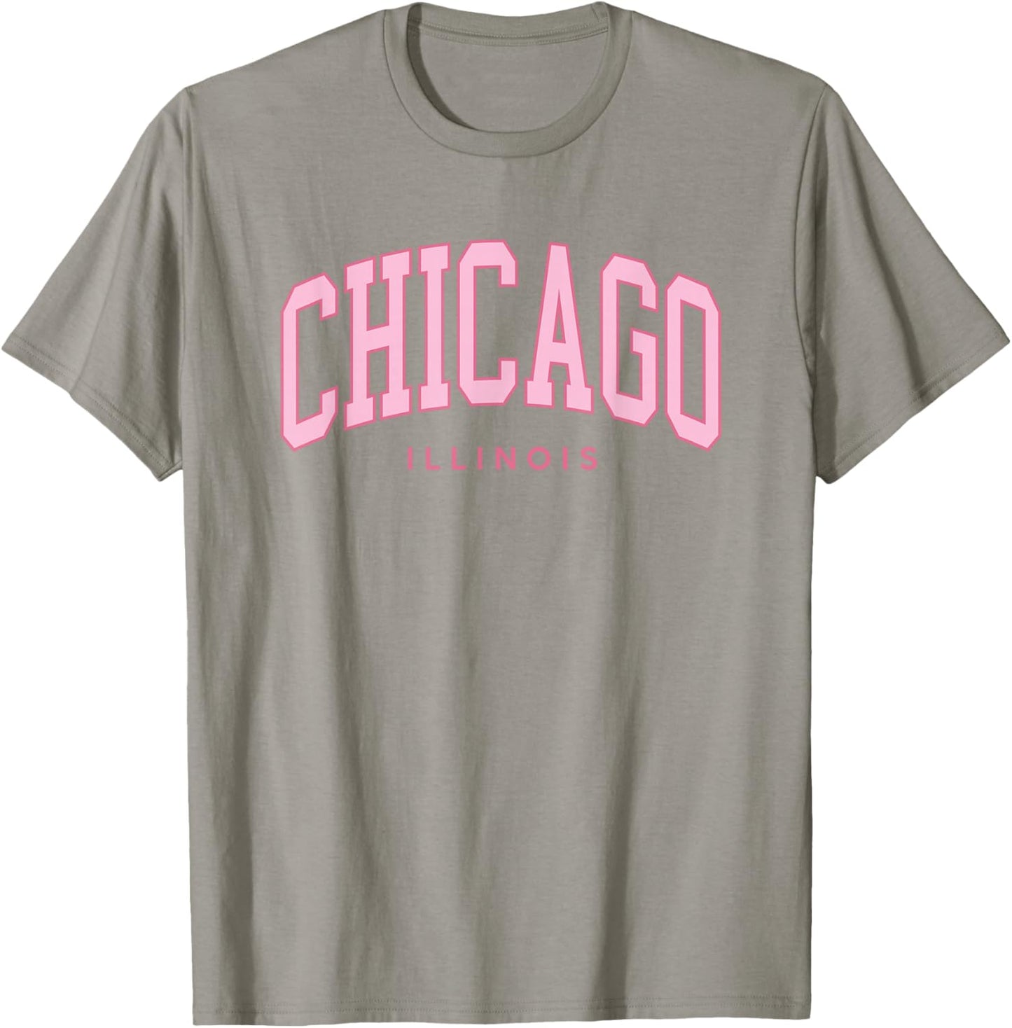 Vintage Chicago Pink Retro Preppy Throwback Girls T-Shirt - T-Shirt | Sand