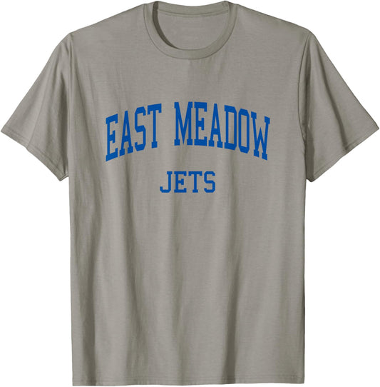 East Meadow High School HS East Meadow NY Retro T-Shirt - T-Shirt | Sand