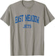 East Meadow High School HS East Meadow NY Retro T-Shirt - T-Shirt | Sand