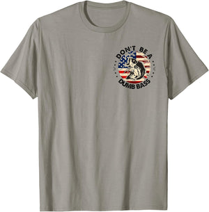 Retro Fishing American Flag Fish Pocket Fisherman T-Shirt - T-Shirt | Sand