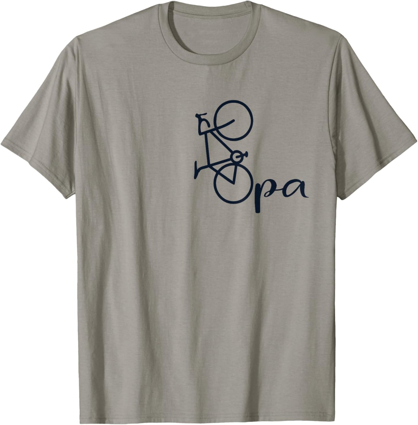 Großpapa Fahrrad Fahren - Radeln Radsportler Opa T-Shirt - T-Shirt | Sand