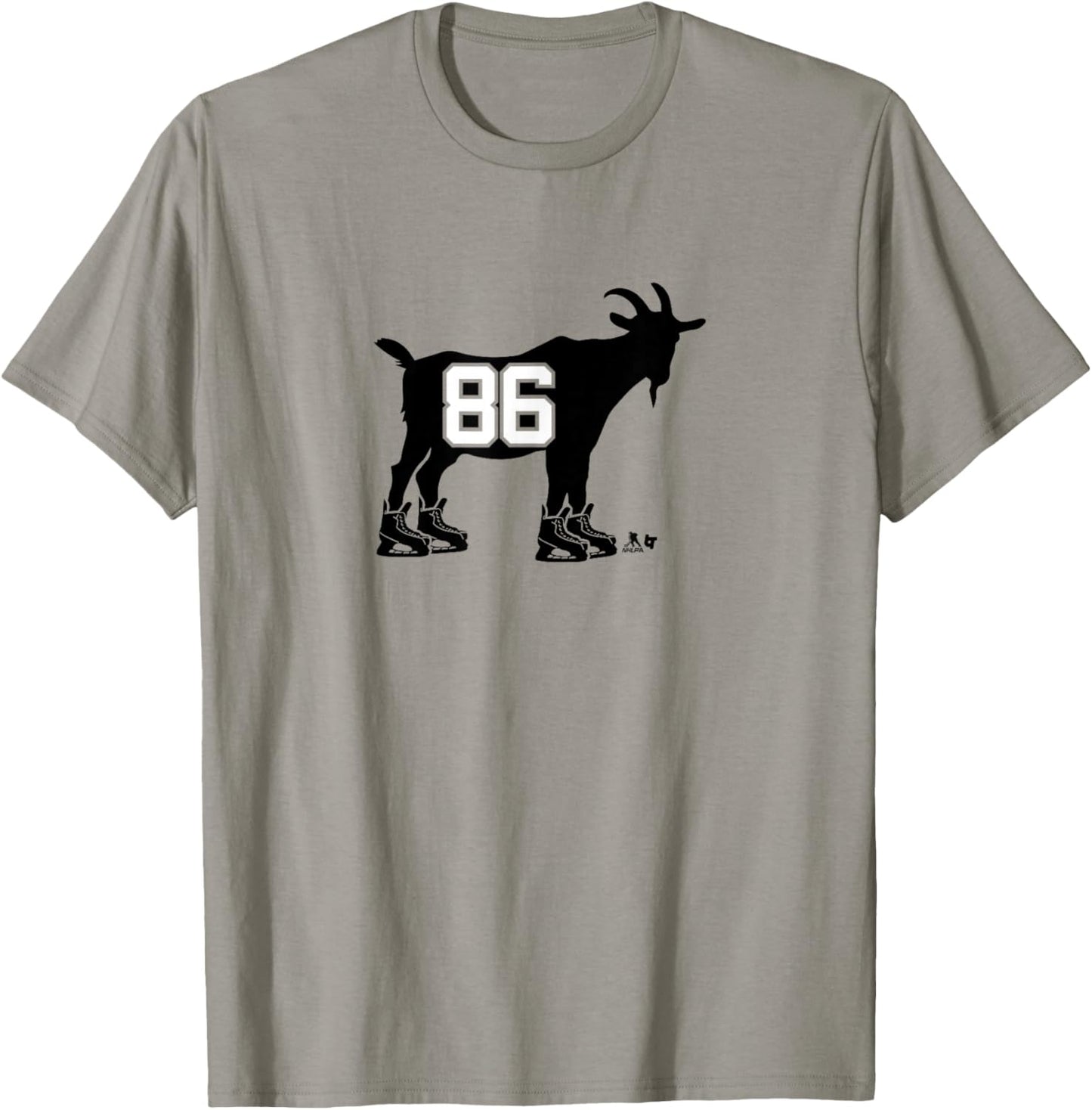 Jack Hughes - Goat 86 - New Jersey Hockey T-Shirt - T-Shirt | Sand