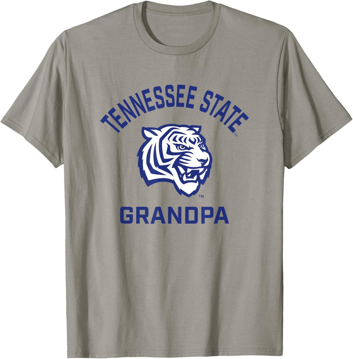 Tennessee State University TSU Tigers Arched Grandpa T-Shirt - T-Shirt | Sand