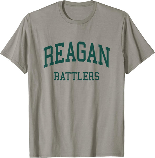 Reagan High School HS San Antonio TX Retro T-Shirt - T-Shirt | Sand