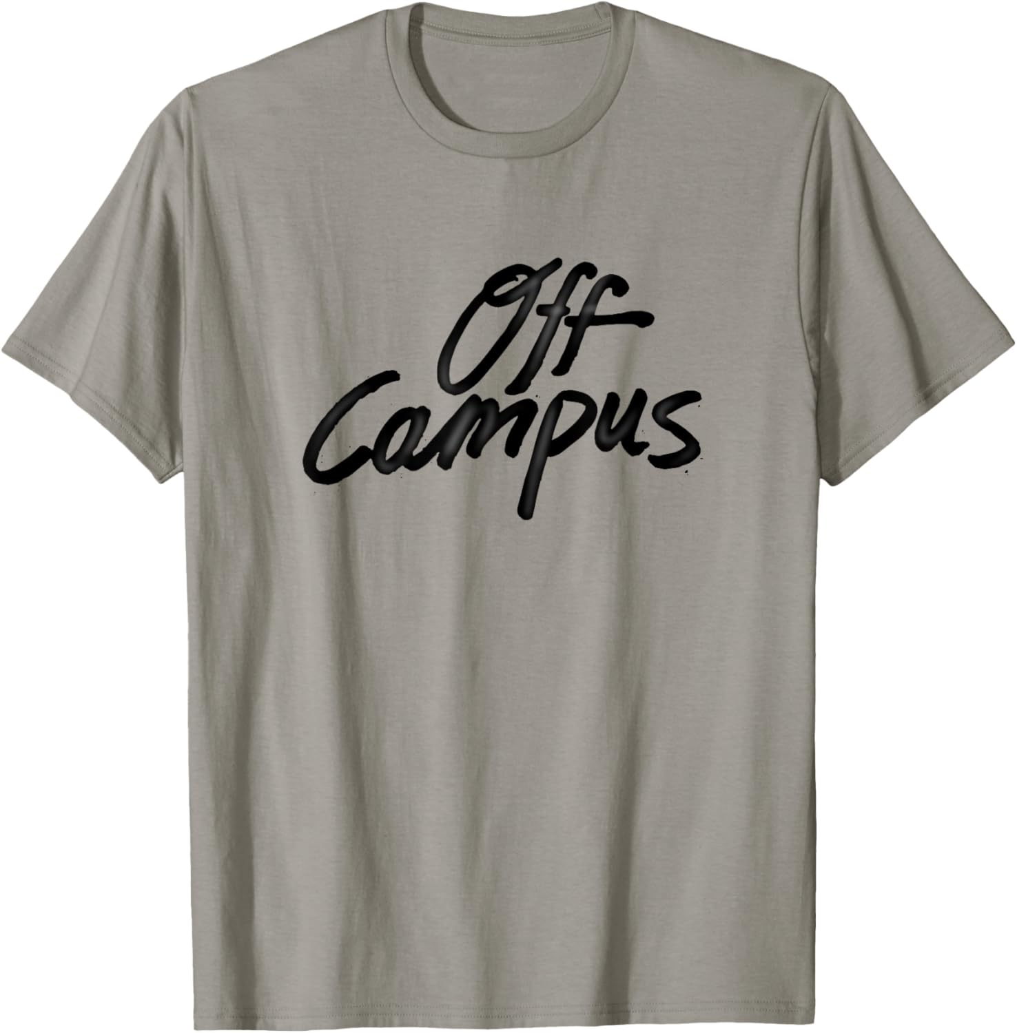 Außerhalb des Campus - Logo T-Shirt - T-Shirt | Sand