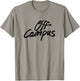 Außerhalb des Campus - Logo T-Shirt - T-Shirt | Sand