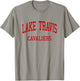 Lake Travis High School HS Austin TX Retro T-Shirt - T-Shirt | Sand