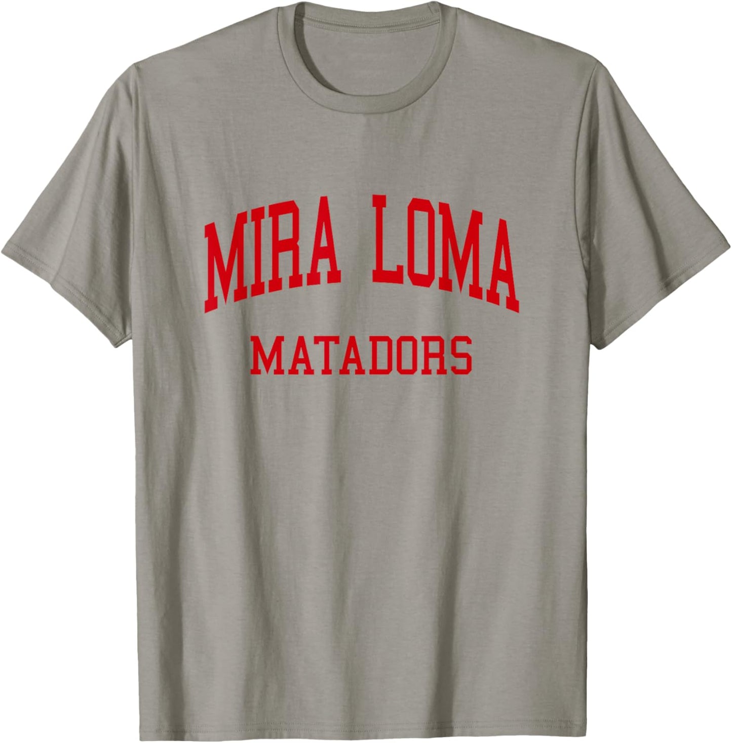 Mira Loma High School HS Sacramento CA Retro T-Shirt - T-Shirt | Sand