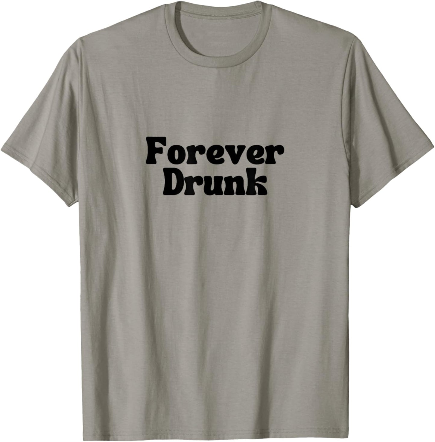 Forever Drunk - WOTS JOSH BLOCK SONG DESIGN T-Shirt - T-Shirt | Sand