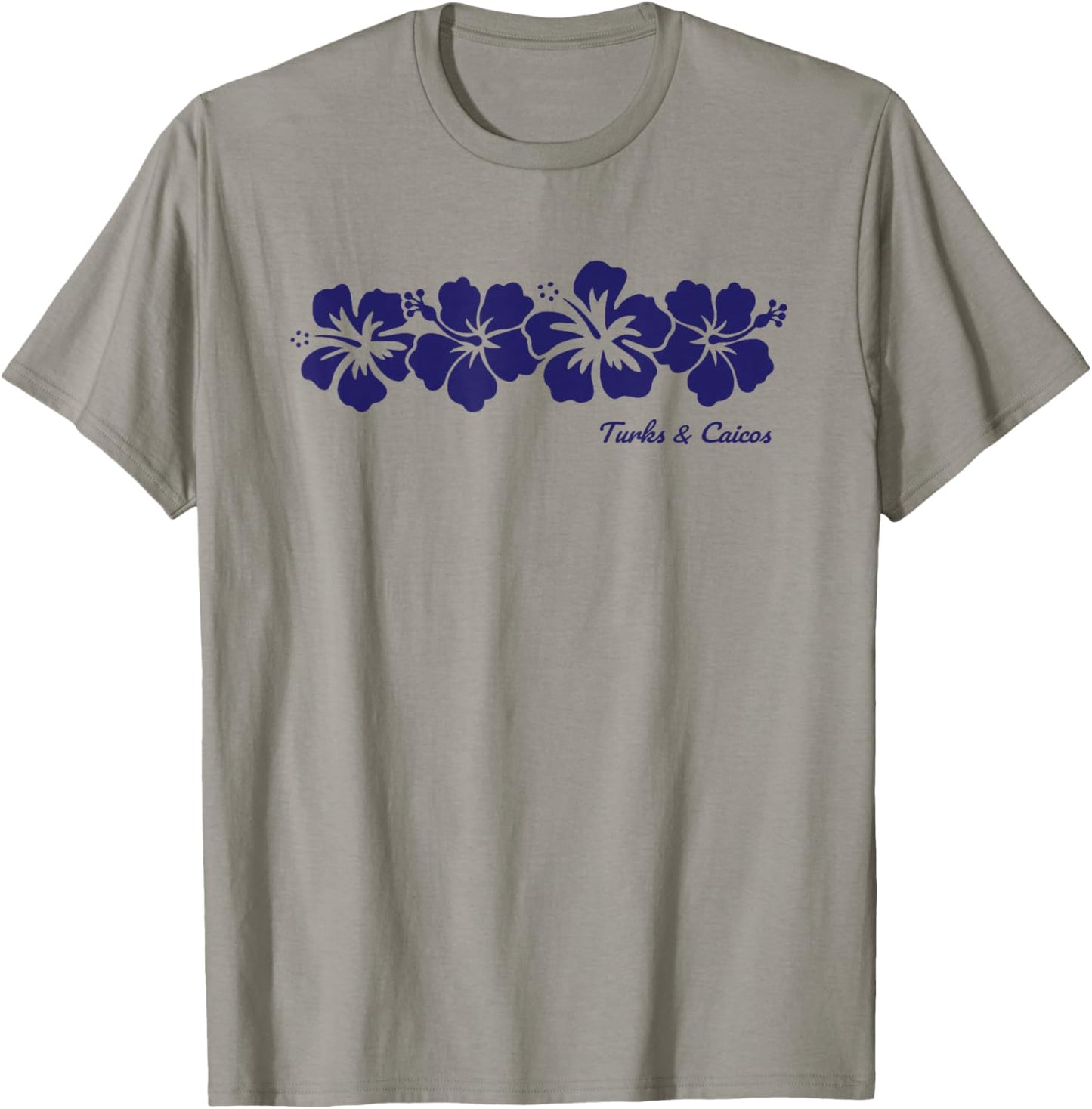 Turks and Caicos Islands Hibiscus Flower Boys Girls Souvenir T-Shirt - T-Shirt | Sand