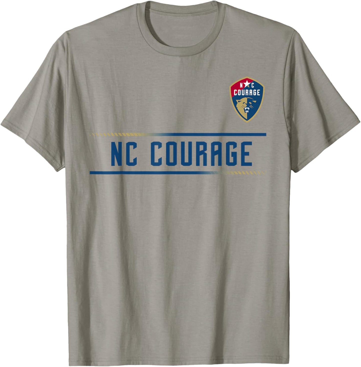 Officially Licensed North Carolina Courage NWSL Apparel T-Shirt - T-Shirt | Sand