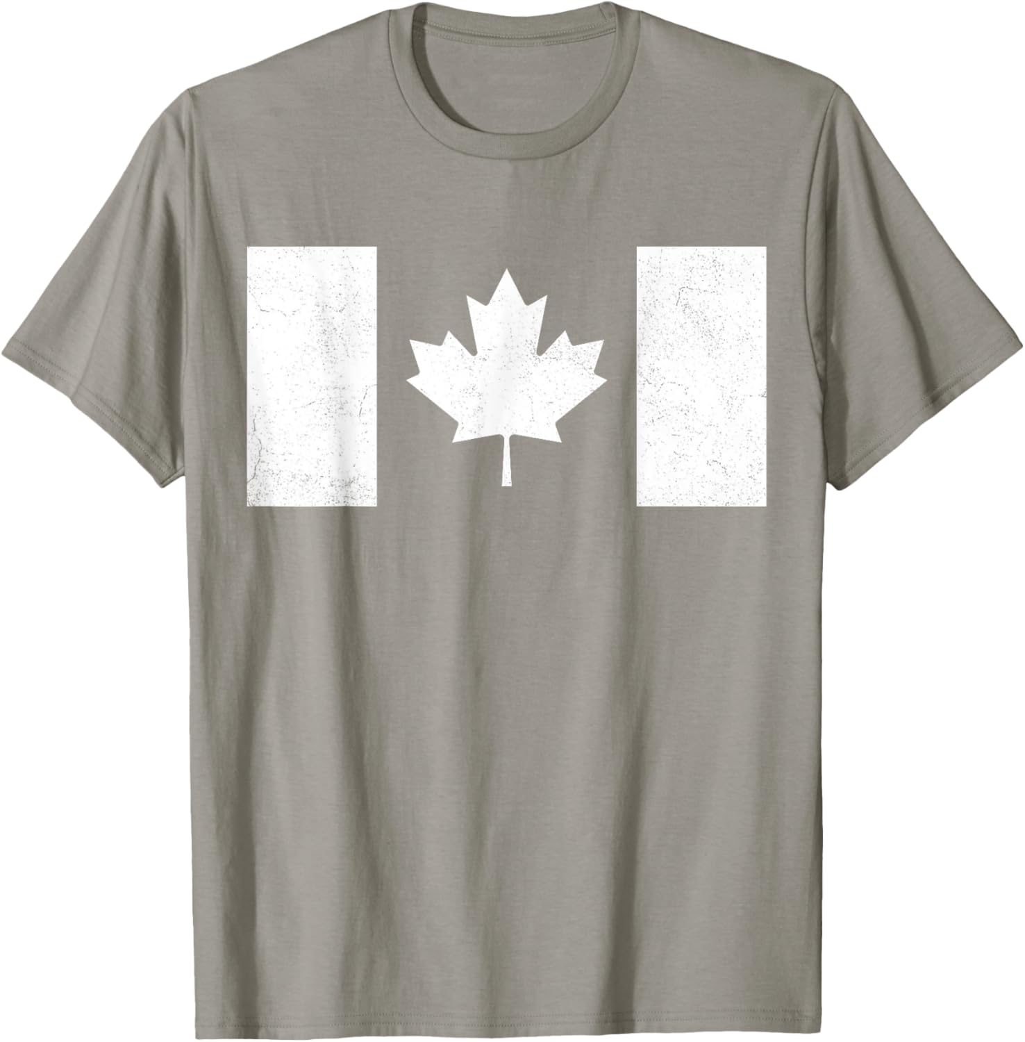 Vintage Canadian Flag T-Shirt - T-Shirt | Sand