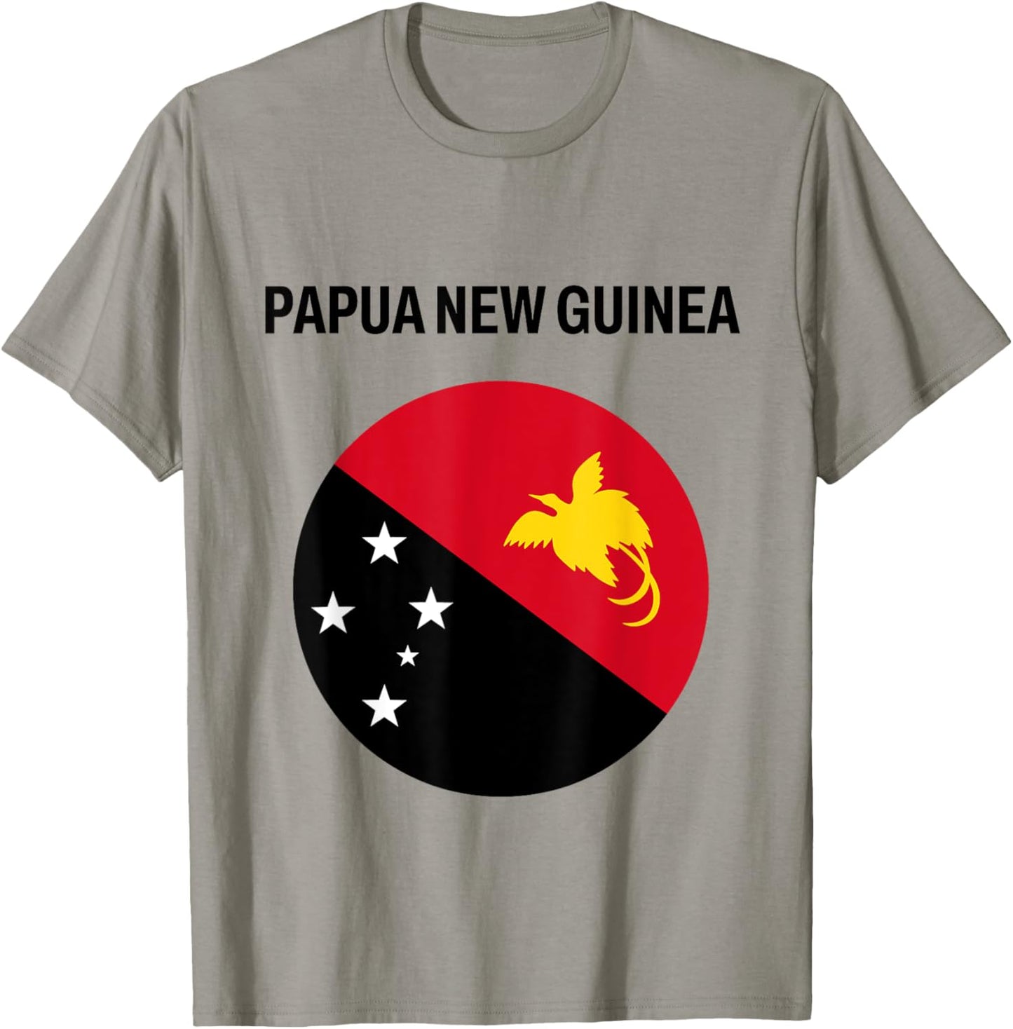 Papua New Guinea Flag Modern T-Shirt - T-Shirt | Sand