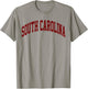 Retro South Carolina Souvenir Vintage South Carolina Red T-Shirt - T-Shirt | Sand