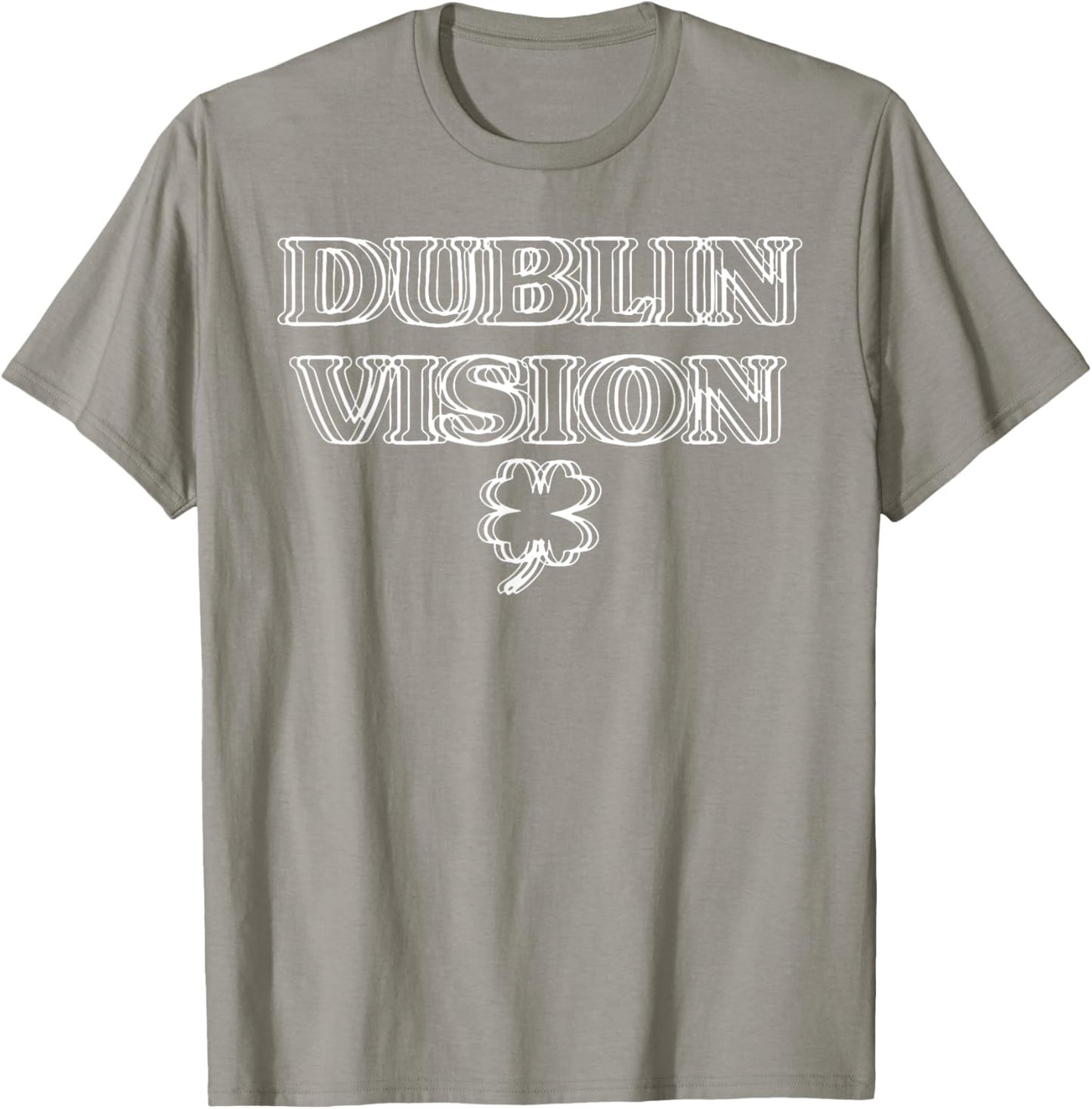 Dublin My Vision St Patrick's Day T-Shirt - T-Shirt | Sand